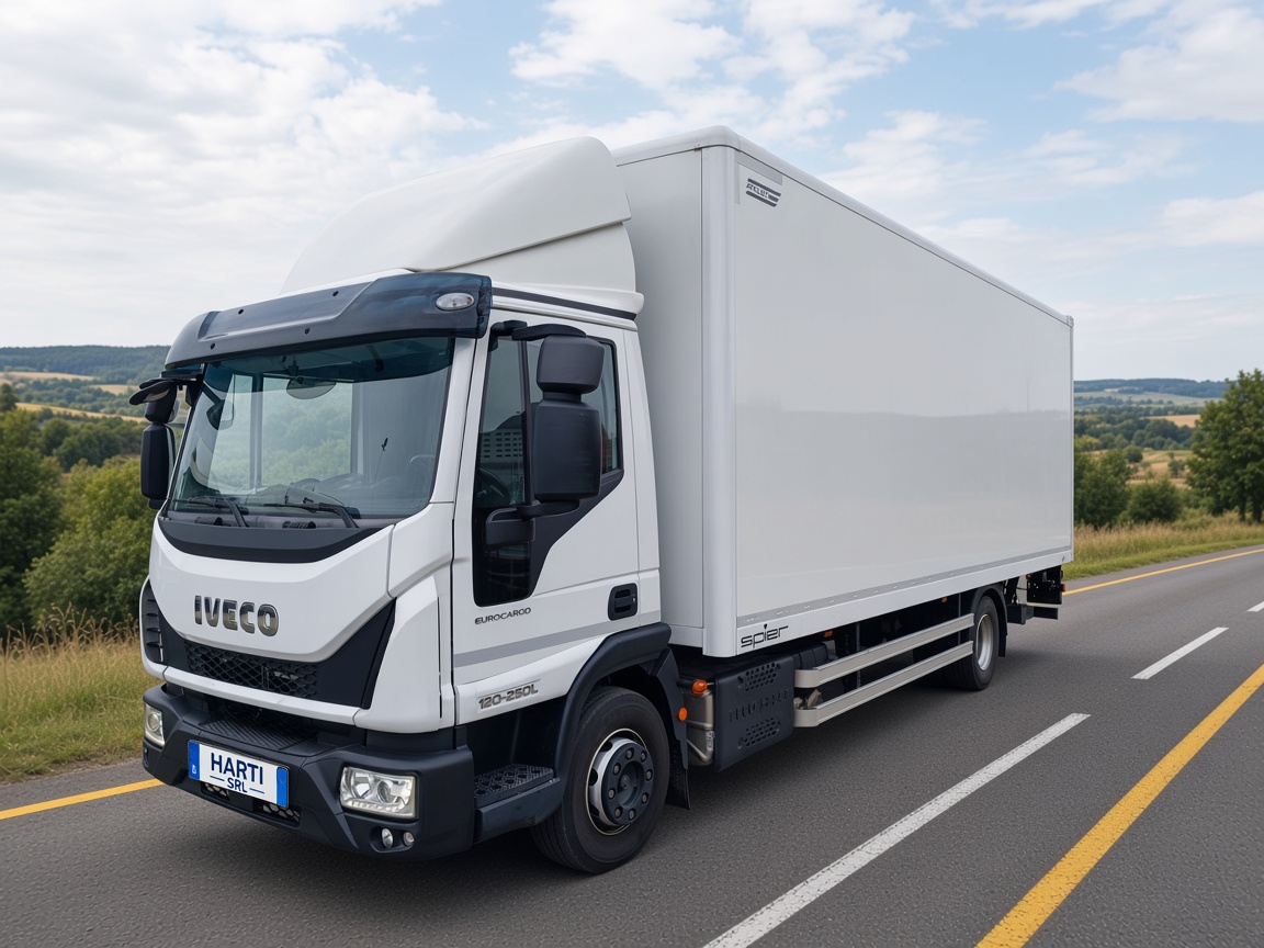 IVECO Eurocargo con sponda idraulica - Harti S.R.L.